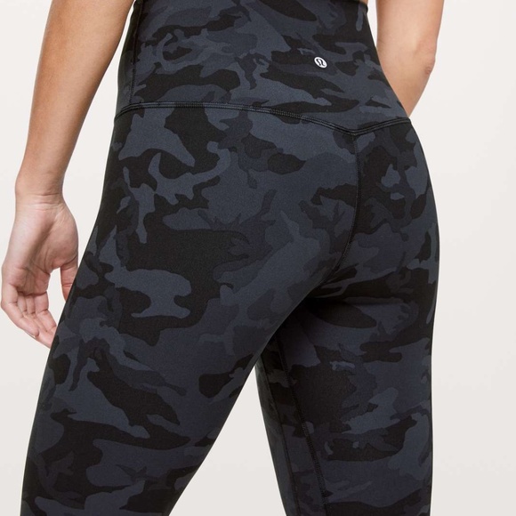 Lululemon Align Pant II *25" Incognito Camo Multi Grey - Picture 3 of 6